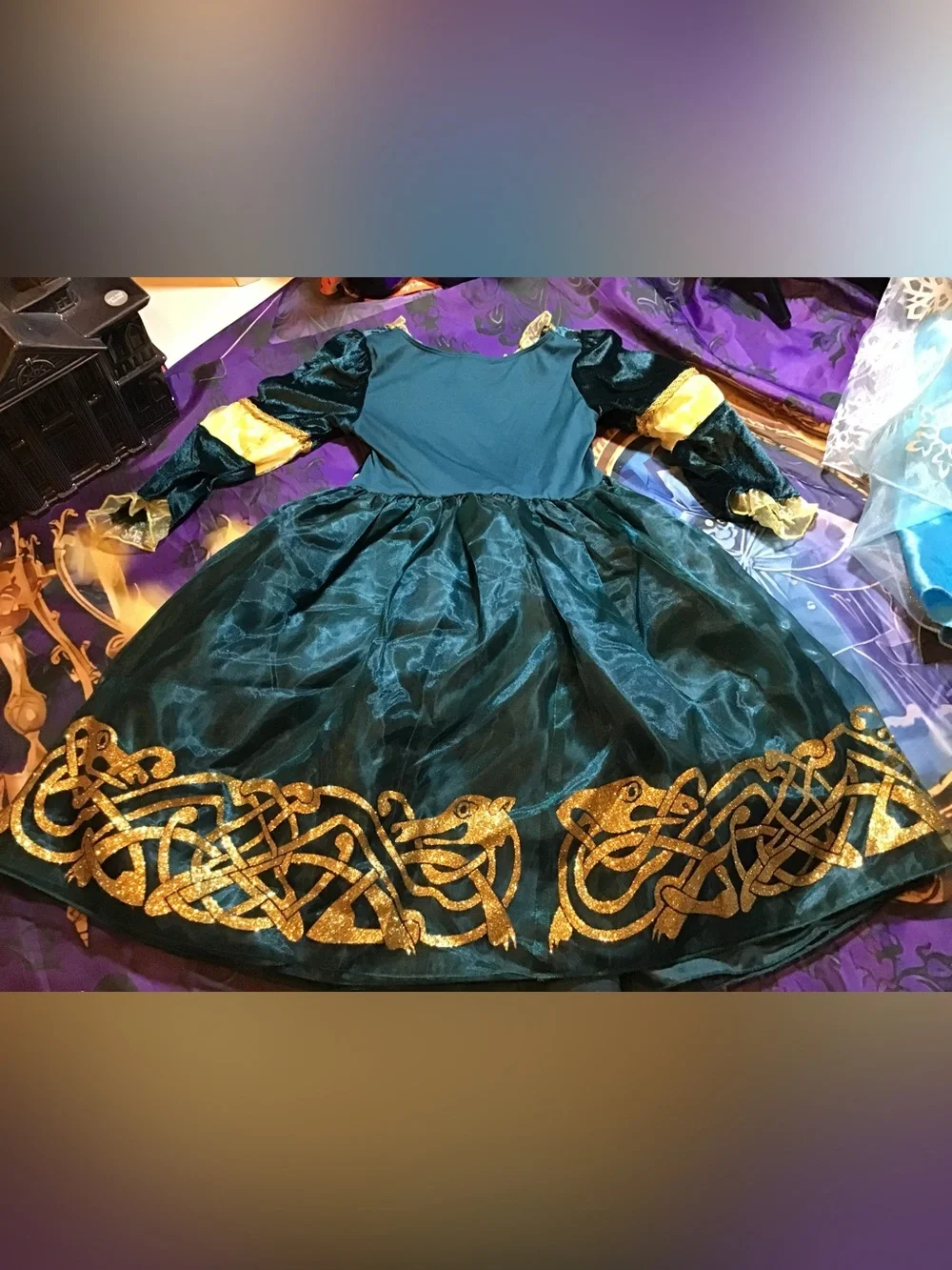 Disney parks brave Merida girls costume size 3 -Preowned